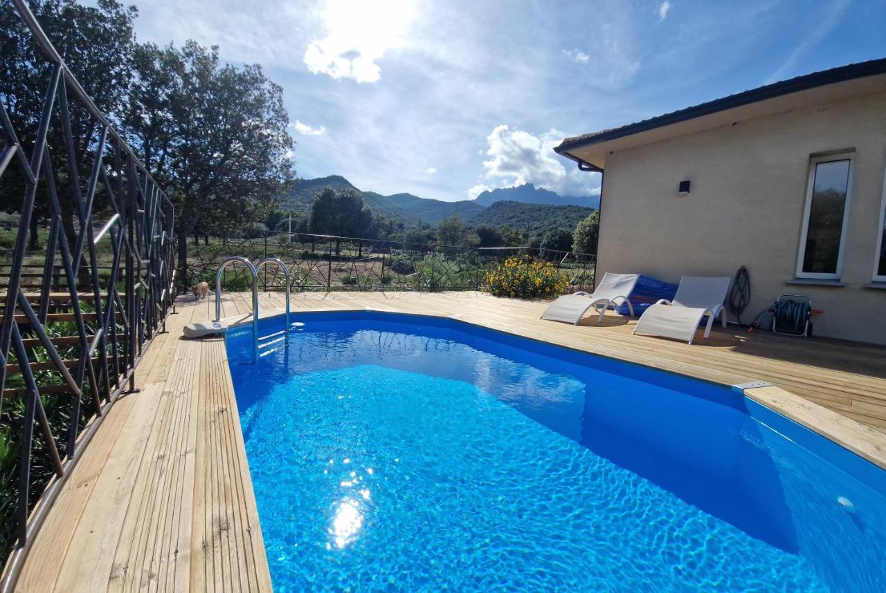 Villa Domaine U Filanciu - Casa Chiara - Centru Di Corsica Moltifao Exterior foto